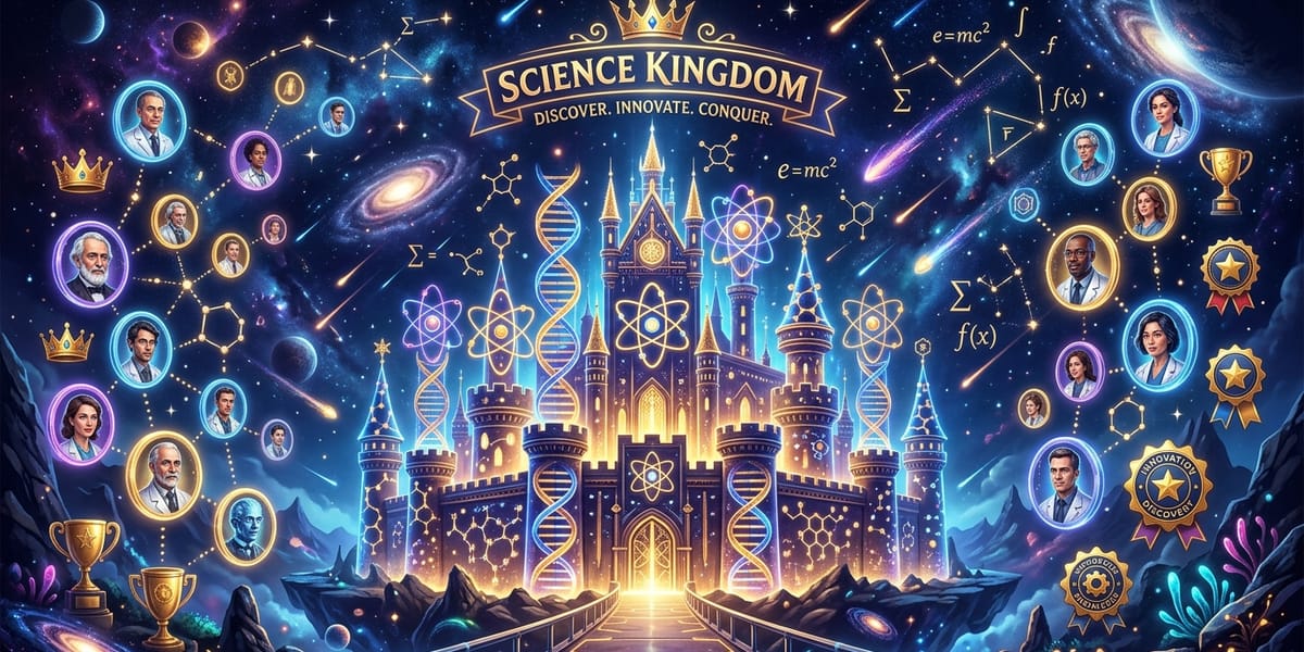 The Science Kingdom — Scientist-based adaptive learning with measurable improvement
